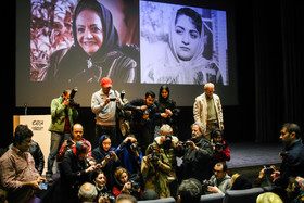 تجلیل نیکی کریمی از شهلا ریاحی